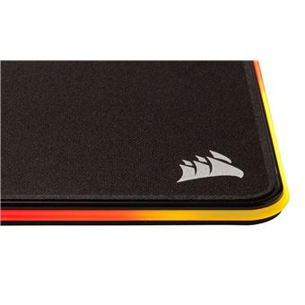 CORSAIR Tapis de Souris Gamer Rigide MM800C RGB POLARIS - 400mm x 340mm x 35mm - Revetement Tissu (CH-9440021-EU)