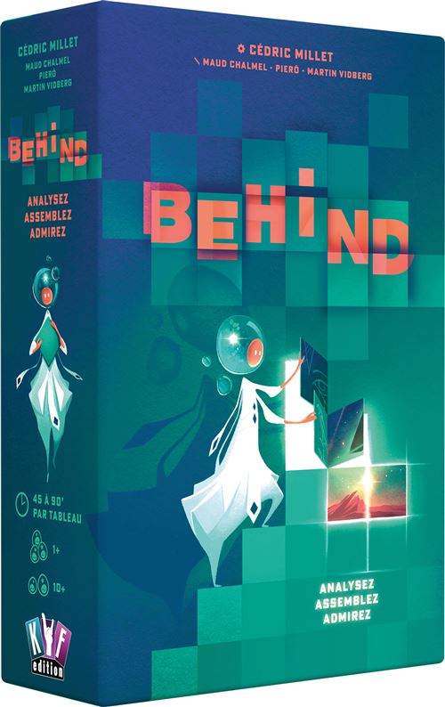 Asmodee Multicolore Casse-Tête Behind