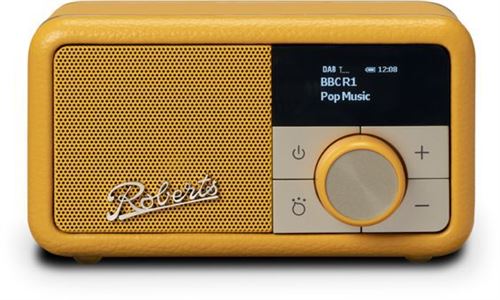 Roberts Revival Petite - DAB draagbare radio - zonnestraal-geel