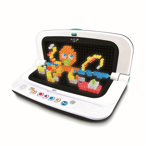 VTech Magic Lights 3D Atelier Créatif Enfant Création de Tableaux Lumineux en 2D et en 3D Jeu Éducatif Loisir Créatif Électronique Cadeau Enfant Dès Contenu en Français - vue 9