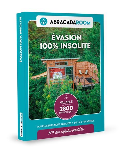 Coffret cadeau Abracadaroom Evasion 100% Insolite - vue 1