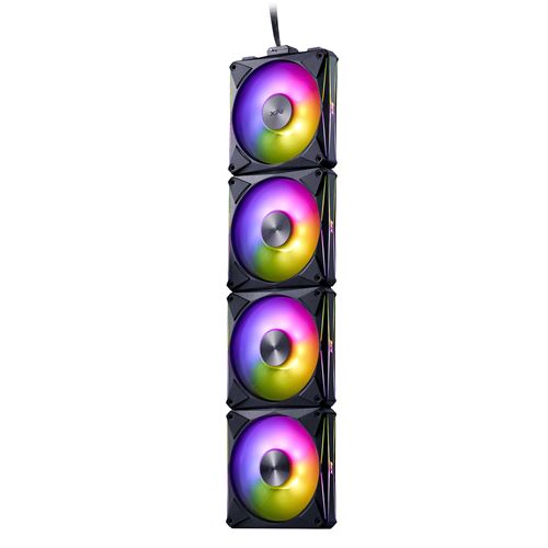 Xpg de 4 ventilateurs PC HURRICANE MAG 120 ARGB 120 mm pour boîtier