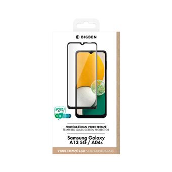 Protection d'écran en verre trempe 2.5D BigBen Connected pour Samsung Galaxy A13 5G / A04s Transparent