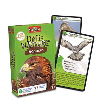 Jeu de défis Bioviva Défis Nature Rapaces