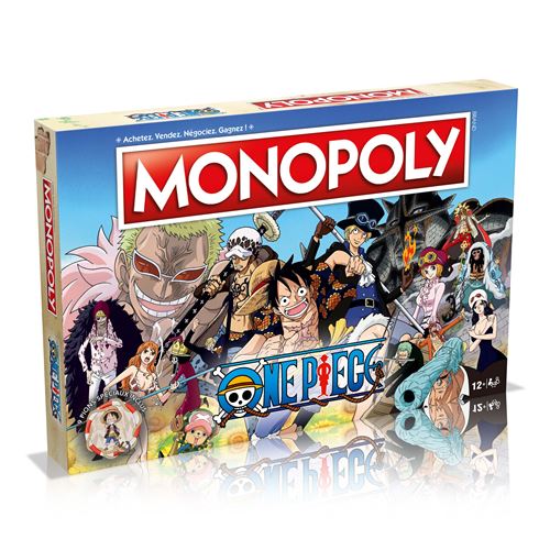 Boite de Jeu de société Monopoly One Piece