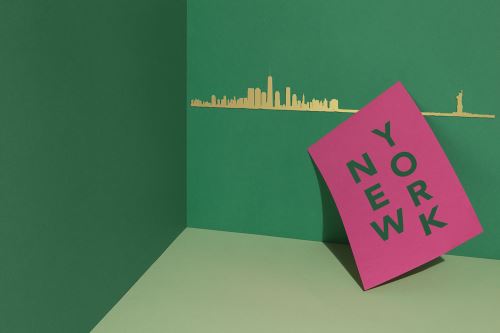 Accessoire de décoration The Line New York Doré