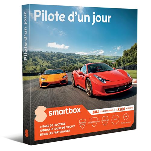 Coffret cadeau SmartBox Pilote d'un jour