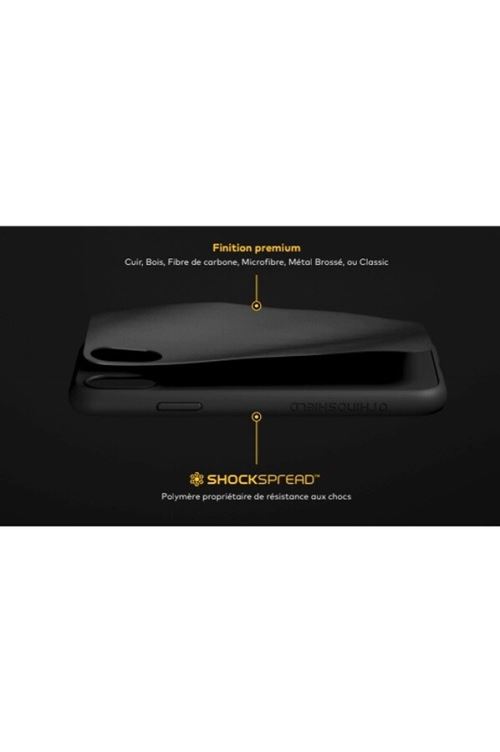 Coque SolidSuit Fibre de Carbone Rhinoshield Noir pour iPhone XR - Coque et  étui téléphone mobile - Achat & prix | fnac