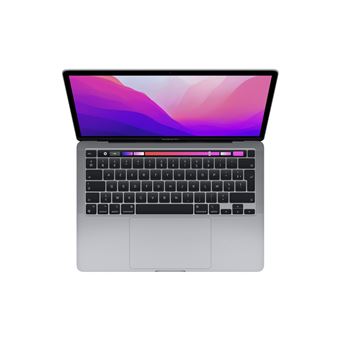 Apple MacBook Pro 13'' 256 Go SSD 8 Go RAM Puce M2 CPU 8 cœurs GPU 10 cœurs Gris sidéral Nouveau