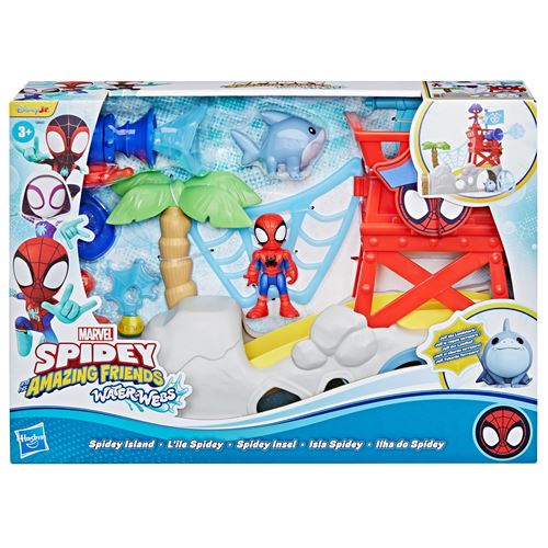 Figurine et véhicule Spidey and His Amazing Friends Marvel Water Webs Modèle aléatoire - vue 4