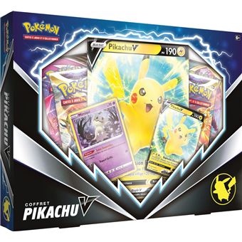 Carte à collectionner Pokémon Coffret Pikachu V - Carte à