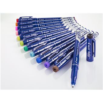 twirush Stylo à bille effaçable, 12 couleurs, stylo à encre gel effaçable,  0,5 mm, stylos gel friction, stylo effacable pour fournitures scolaires