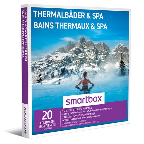 Coffret cadeau SmartBox Bains thermaux & spa