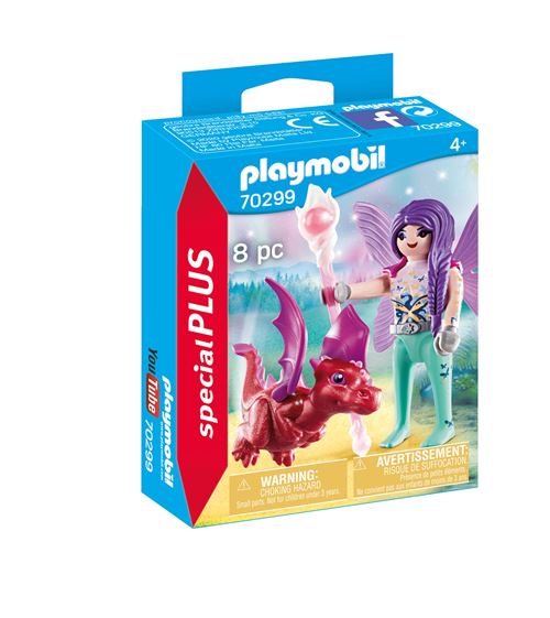 Playmobil Le palais de princesses 70299 Fée avec bébé dragon État correct - Playmobil reconditionné disponible sur Fnac