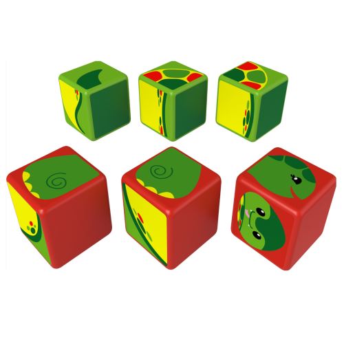 Jeu de construction Geomag Magicube Les animaux de la rivière