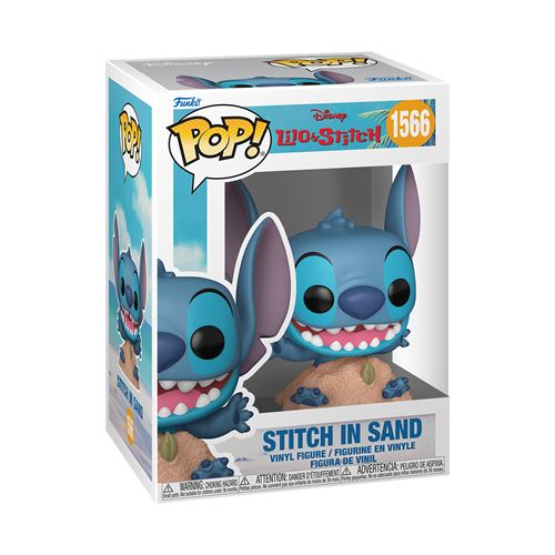 Figurine Funko Pop Disney Lilo and Stitch Stitch in sand