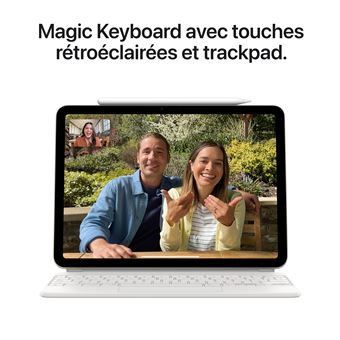 Apple iPad Air 11" Puce Apple M2 128 Go Mauve Wifi 6 ème génération 2024