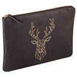 Pochette Clairefontaine Forest Cerf 27 x 19 cm Noir