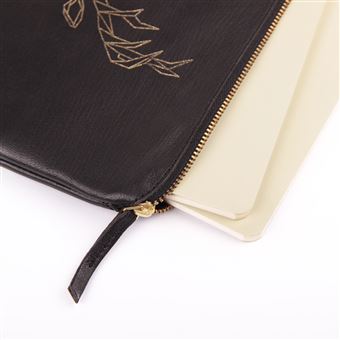 Pochette Clairefontaine Forest Cerf 27 x 19 cm Noir