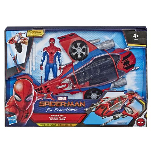 Véhicule jet Marvel Spider-Man Far From Home avec figurine