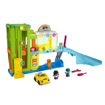 Jeu d'éveil Mattel Fisher-Price Little People Le Garage Lumineux