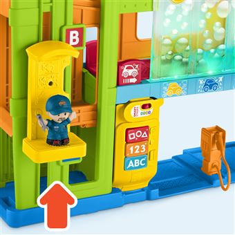 Jeu d'éveil Mattel Fisher-Price Little People Le Garage Lumineux