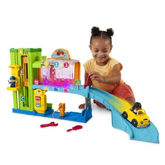 Jeu d'éveil Mattel Fisher-Price Little People Le Garage Lumineux