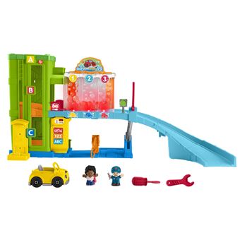 Jeu d'éveil Mattel Fisher-Price Little People Le Garage Lumineux