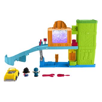 Jeu d'éveil Mattel Fisher-Price Little People Le Garage Lumineux