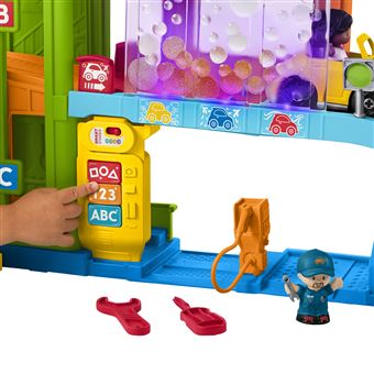 Jeu d'éveil Mattel Fisher-Price Little People Le Garage Lumineux