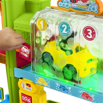 Jeu d'éveil Mattel Fisher-Price Little People Le Garage Lumineux