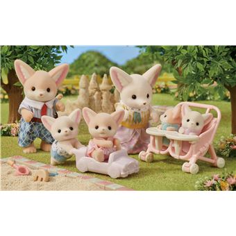 Figurine Sylvanian Families La famille Fennec