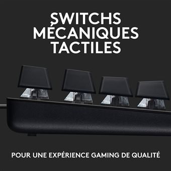 Logitech G413 TKL SE Clavier Gaming Mecanique - BE - Retroeclaire avec Switches Mecaniques Tactiles, Anti-Ghosting