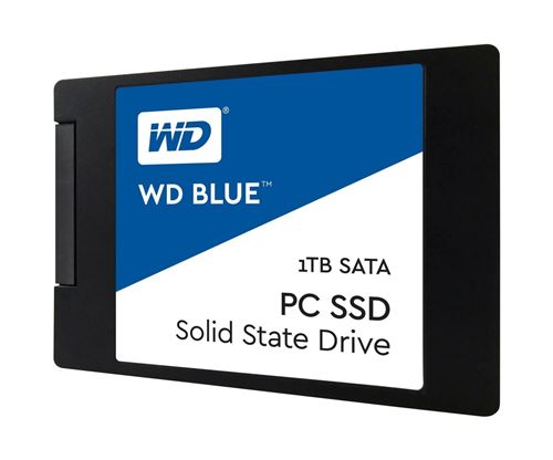 Disque SSD dur interne Sandisk Western Digital WDS100T1B0A 1 To Noir et bleu