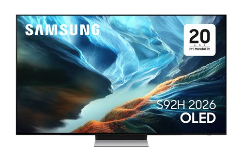 TV Samsung OLED TQ77S92H 196 cm 2026 - vue 3