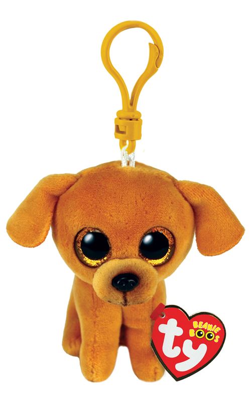 Ty Marron Peluche Beanie Boo’s Clip Zuzu Le Chien
