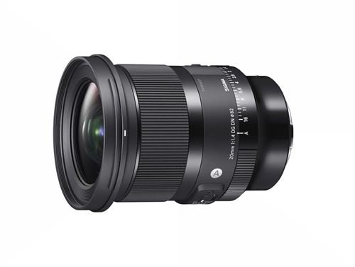 Objectif hybride Sigma 20mm f/1.4 DG DN Art noir pour monture L