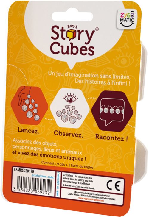 Story Cubes: Fantasía - Kawa Games - Juegos de mesa - Tienda en línea Story Cubes: Fantasía - Kawa Games - Juegos de mesa - Tienda en línea