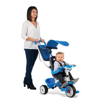 Tricycle évolutif Baby Balade Plus bleu Smoby : King Jouet France, Tricycles Smoby