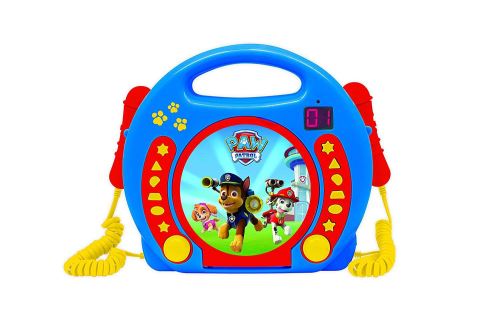 Lecteur CD Lexibook Pat’ Patrouille avec 2 microphones