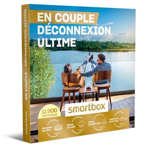 Coffret cadeau SmartBox En couple Déconnexion ultime