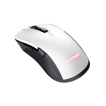 Souris gaming sans fil RGB Trust GXT 923W Ybar écoresponsable Blanc