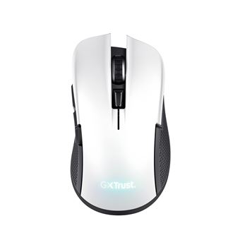 Souris gaming sans fil RGB Trust GXT 923W Ybar écoresponsable Blanc