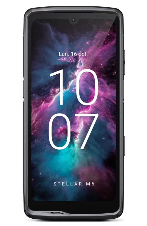 Smartphone Crosscall Stellar M6 6,1 5G Double nano SIM 128 Go Noir