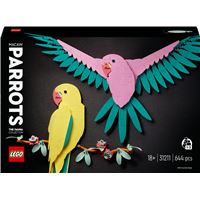LEGO® Art 31211 La collection Faune - Les perroquets Ara