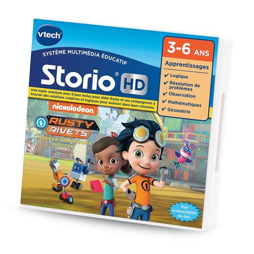 Jeu Éducatif Hd Vtech Storio Rusty Rivets