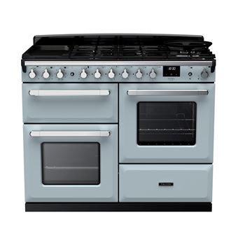 PIANO DE CUISSON ESTEL DELUXE OC TAB MIX 110 CM BLEU PASTEL CHROME