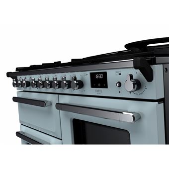 PIANO DE CUISSON ESTEL DELUXE OC TAB MIX 110 CM BLEU PASTEL CHROME