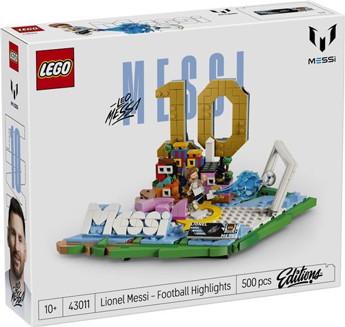 LEGO® Editions Football 43011 Lionel Messi – Best of - vue 1