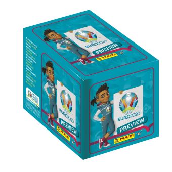 Boite Panini 50 pochettes Euro 2020